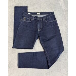 Todd Snyder Men's 32x31 Stretch 5-Pocket Dark Wash Denim Jeans Slim Fit *READ